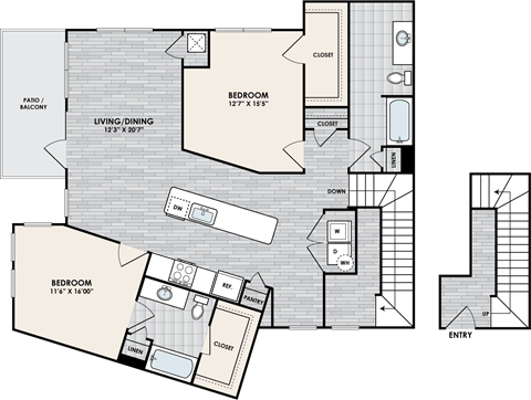 Reserve B2R floorplan